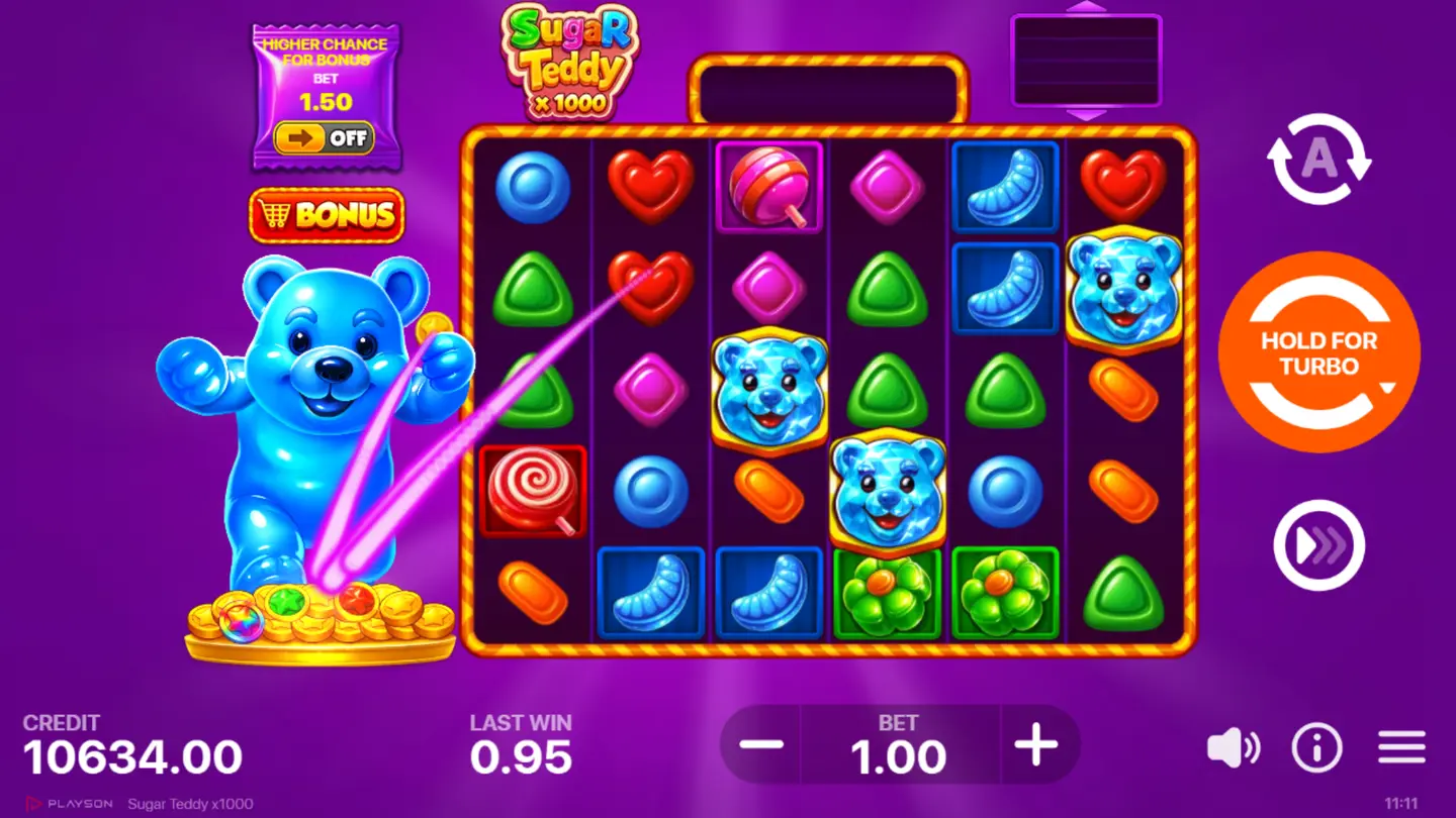 Super Free Spins screen with Super Scatter symbols and Total Multiplier display